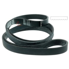 726214 1215 H8 EL - Courroie plate de lave linge Candy Hoover 41023284 Whirlpool 48011310053 8,80 €