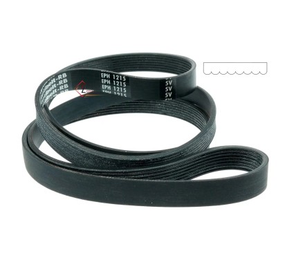 726214 1215 H8 EL - Courroie plate de lave linge Candy Hoover 41023284 Whirlpool 48011310053 8,80 €