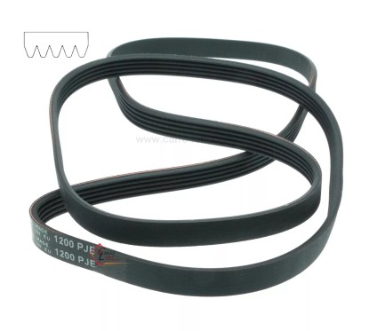 726217  1199 ou 1200 J5 MAEL - Courroie plate de lave-linge A Martin Electrolux Faure 1462477009 11,50 €