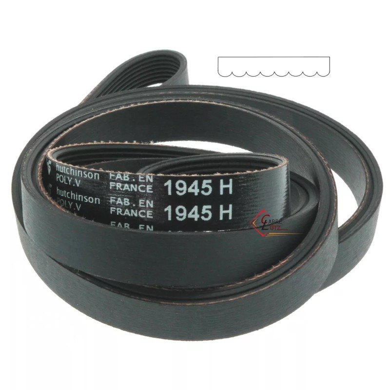 726228 1945 H8 - Courroie plate de sèche linge Fagor Brandt 57x0521 9,60 € 726228 1945 H8 - Courroie plate de sèche linge Fagor Brandt 57x0521 9,60 €