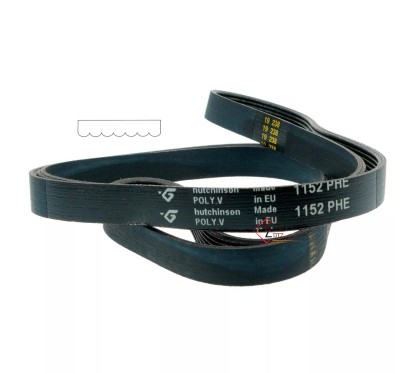 1152 H7 MAEL - Courroie plate de lave linge Fagor Brandt Vedette AS0003721