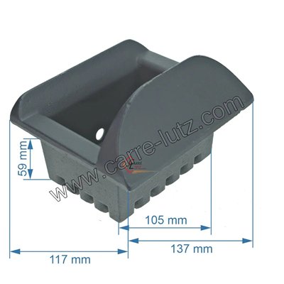 704435  1121106701 - Pot bruleur ou creuset de foyer pour poele a granulé Caminetti Montegrappa LX9 LX12 61,60 €