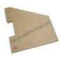 808125 - Plaque laterale gauche vermiculite Panadero Verne