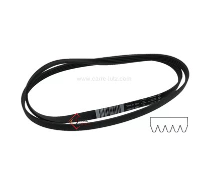 726271 Courroie plate 1215 J6 1226 J5 MAEL C00092020 C00112741 de lave linge Indesit Ariston 11,70 €