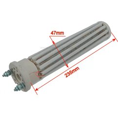 703603  Résistance de chauffe-eau stéatite 47X240mm 1200W 220/240V monophasé 33,10 €