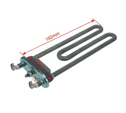 Résistance 2000W C00055046 de lave linge Indesit Ariston 