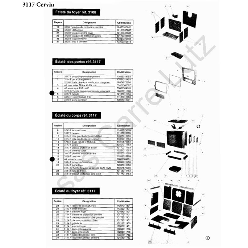 Documentation Godin Cervin 3117