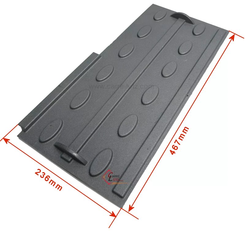 704933  10176369101 - Plaque de protection arrière pour convecteur Godin 369101 71,30 €