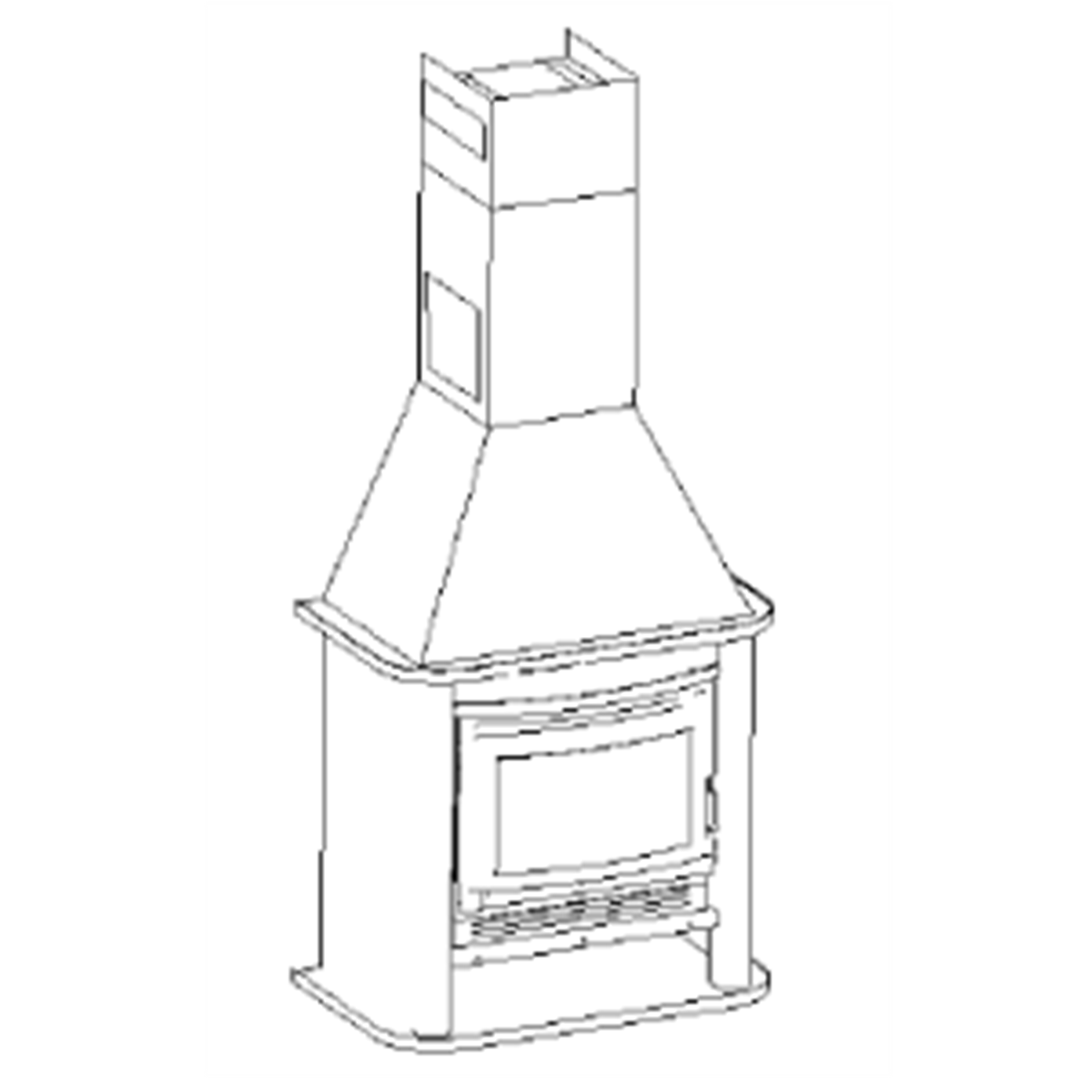 Deville  C07331.06  Documentation Cheminée prete à poser C07331.06 Deville 0,00 €