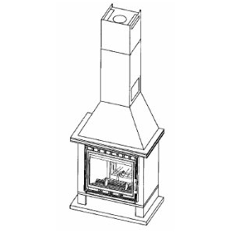 Deville  C07339.06  Documentation Cheminée prete à poser C07339.06 Deville 0,00 €