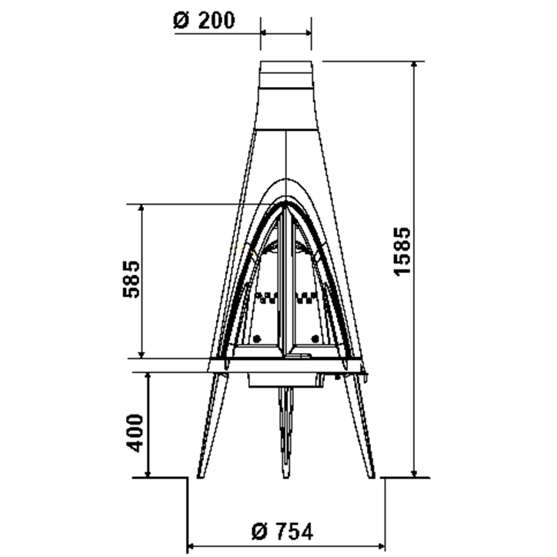 Invicta 615344  Documentation Poêle à bois Tipi Invicta 615344 0,00 €