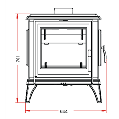 Invicta 616044  Documentation Poêle à bois Sedan M Invicta 616044 0,00 €