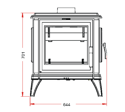 Invicta 616044  Documentation Poêle à bois Sedan M Invicta 616044 0,00 €