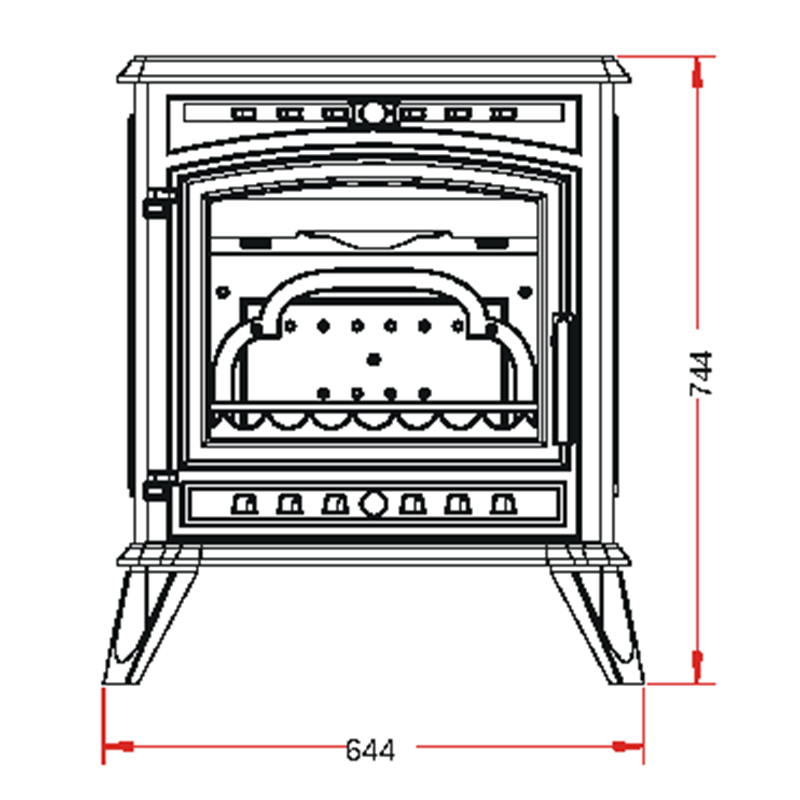 Documentation Poêle à bois Altea Invicta 616644