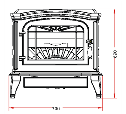 Invicta 617344  Documentation Poêle à bois Bradford Invicta 617344  0,00 €