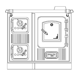 Invicta 618965   Documentation Cuisinière à bois La Royale Invicta 618965  0,00 €