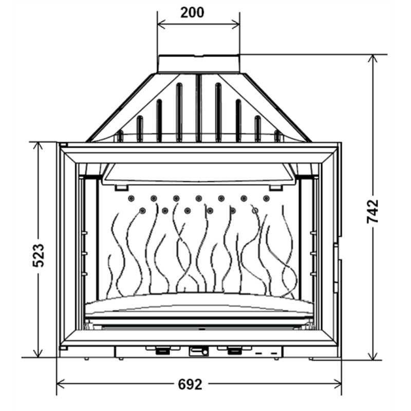 Documentation Foyer insert 700 GA Invicta 627044