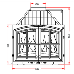 Invicta 627145  Documentation Foyer insert 700 DP volet Invicta 627145 0,00 €