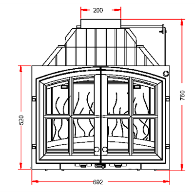 Invicta 627145  Documentation Foyer insert 700 DP volet Invicta 627145 0,00 €