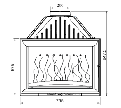 Invicta 628044  Documentation Foyer insert 800 GV Invicta 628044 0,00 €