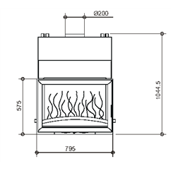 Invicta 628144  Documentation Foyer insert 800 chaudière Invicta 628144 0,00 €