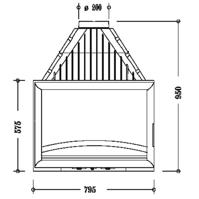 Documentation Foyer insert 800 double face Invicta 628244