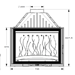 Invicta 628344  Documentation Foyer insert 800 GA Invicta 628344 0,00 €