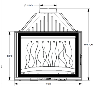 Invicta 628344  Documentation Foyer insert 800 GA Invicta 628344 0,00 €