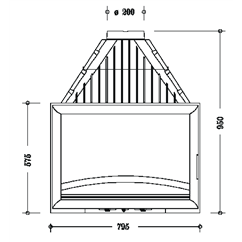 Invicta 628844  Documentation Foyer insert 800 Panoramique DF Invicta 628844 0,00 €