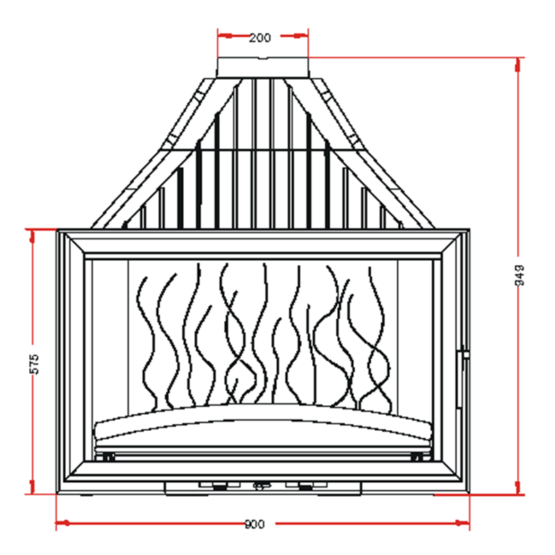 Documentation Foyer insert 900 GV Invicta 629044