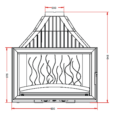 Invicta 629044  Documentation Foyer insert 900 GV Invicta 629044 0,00 €