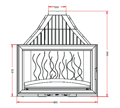 Invicta 629044  Documentation Foyer insert 900 GV Invicta 629044 0,00 €