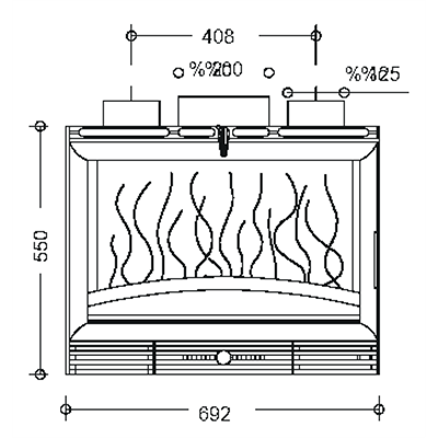 Invicta 647044  Documentation Foyer insert 700 GV Invicta 647044 0,00 €