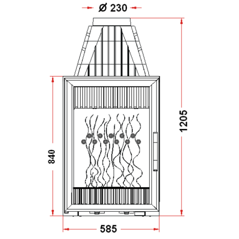 Documentation Foyer insert 2000 Invicta 655044