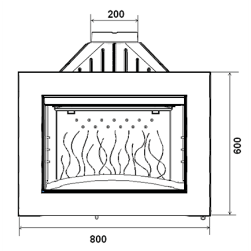 Documentation Foyer insert 800 Onde Invicta 658244