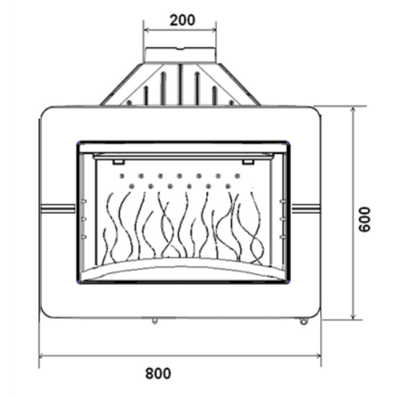 Documentation Foyer insert 800 Axel Invicta 658444