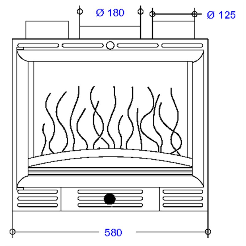 Documentation Foyer insert 600 turbo Invicta 666014