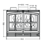 Documentation Foyer insert 700 2 portes Invicta 666944