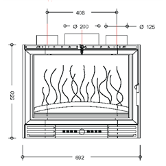 Invicta 667344  Documentation Foyer insert 700 Prismatique turbo Invicta 667344 0,00 €