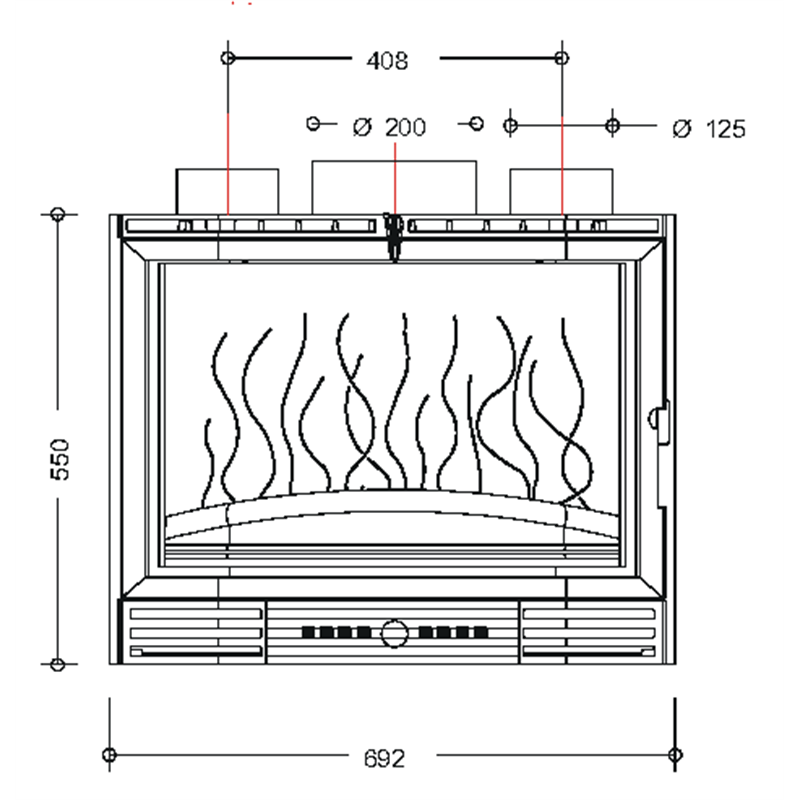 Documentation Foyer insert 700 Prismatique turbo Invicta 667344