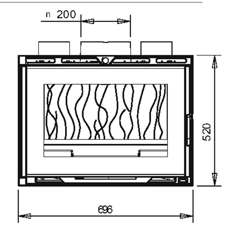 Documentation Foyer insert 700 GA Invicta 667443