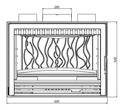 Invicta 667444  Documentation Foyer insert 700 C 520 noir Invicta 667444 0,00 €