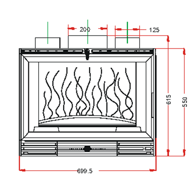 Invicta 667544  Documentation Foyer insert 700 vitre droite Invicta 667544 0,00 €