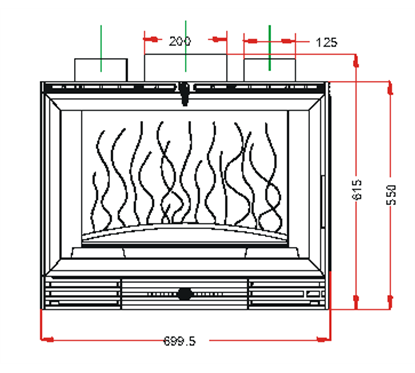 Invicta 667544  Documentation Foyer insert 700 vitre droite Invicta 667544 0,00 €