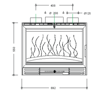 Invicta 667644  Documentation Foyer insert 700 Panoramique turbo Invicta 667644 0,00 €