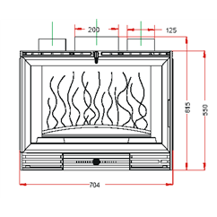 Invicta 667944  Documentation Foyer insert 700 3 vitres Invicta 667944  0,00 €