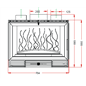 Documentation Foyer insert 700 3 vitres Invicta 667944 