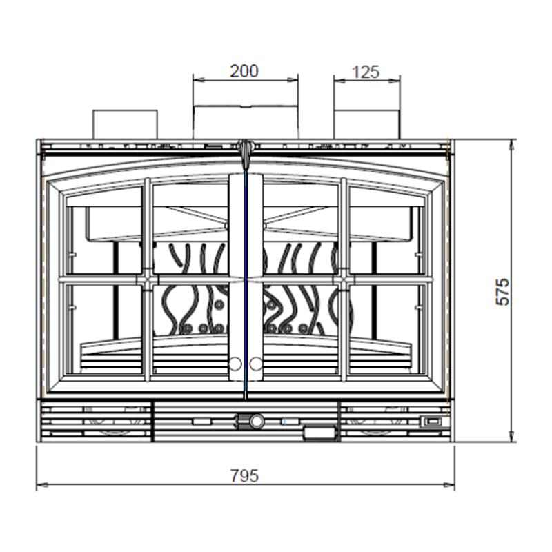 Documentation Foyer insert 800 DP turbo Invicta 668444