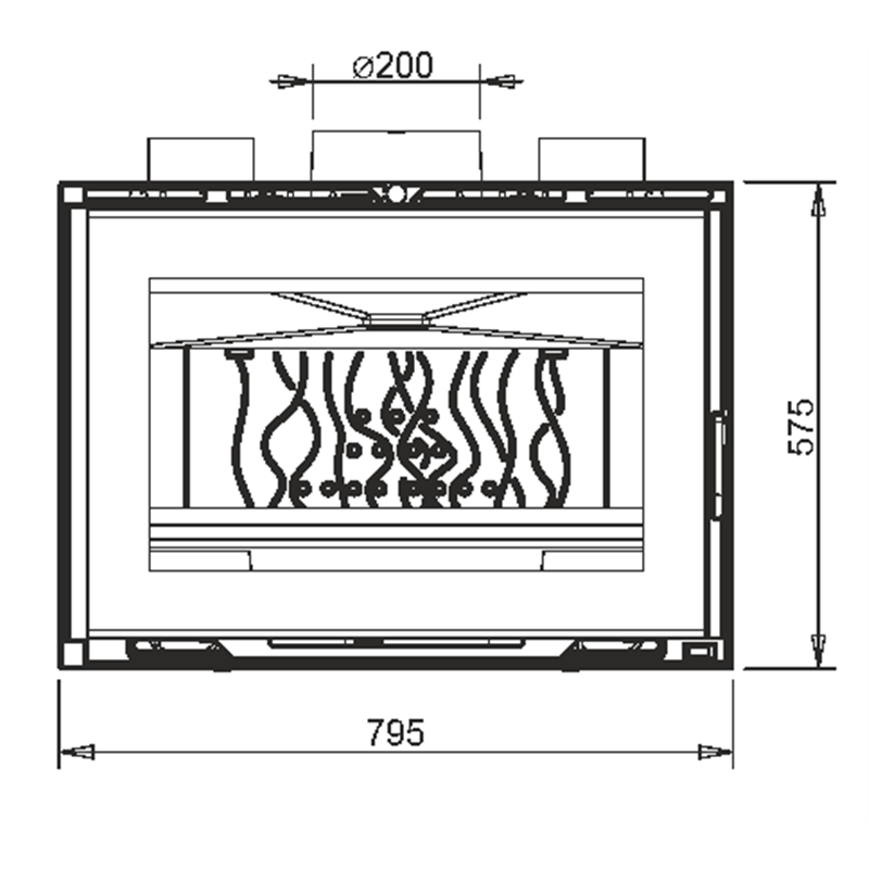 Documentation Foyer insert 800 GA Invicta 668843