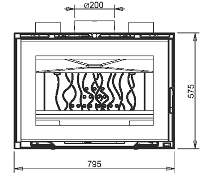 Invicta 668843  Documentation Foyer insert 800 GA Invicta 668843 0,00 €